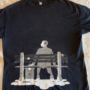 Men’s Tee Shirt - Acrylick  - Forrest - XL - Black